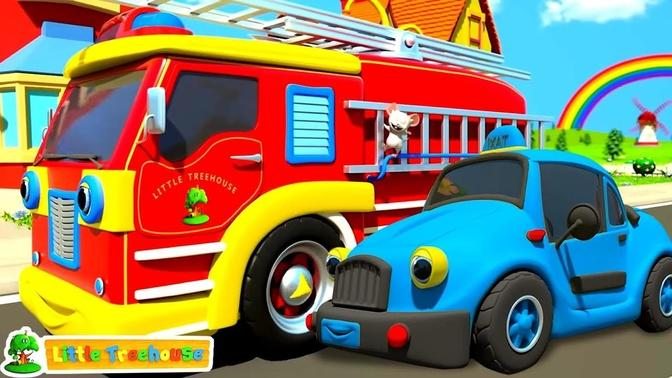 Wheels On The Vehicles  Transport Vehicles and Children Rhymes