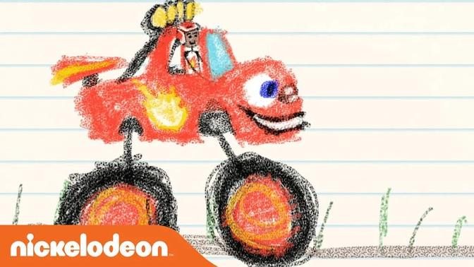 Blaze ｜ Blaze and the Crayon Adventure! ｜ Nick Jr.