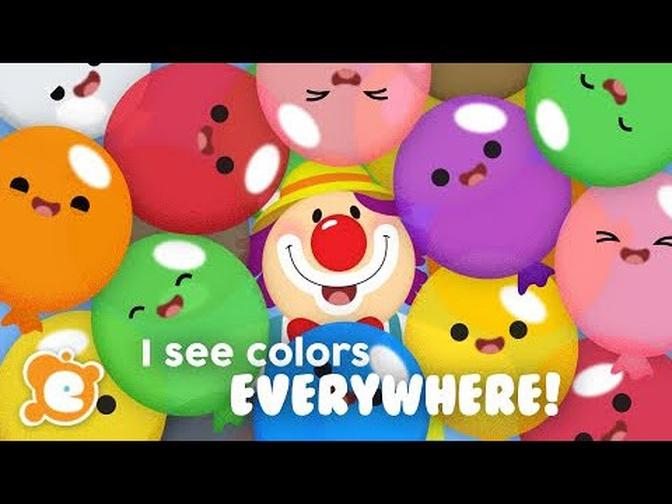 Learn Colors - I See Colors Everywhere - by ELF Learning