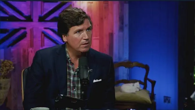 WATCH: Tucker Carlson WORLD FIRST Interview Since Leaving Fox – Stay Free With Russell Brand