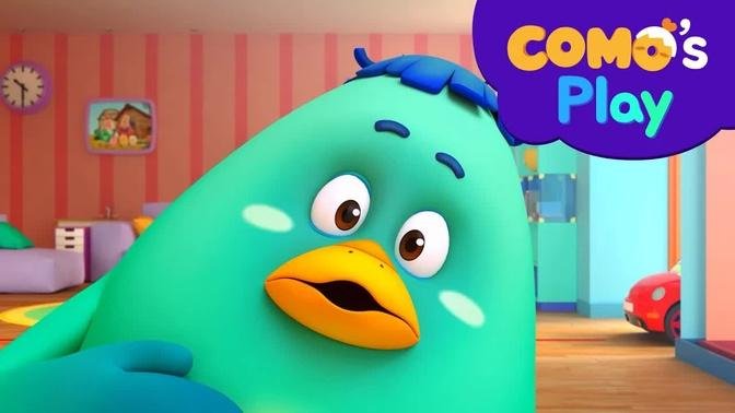 Como's Play | Red Light, Green Light + More Episodes 10min | Cartoon video for kids