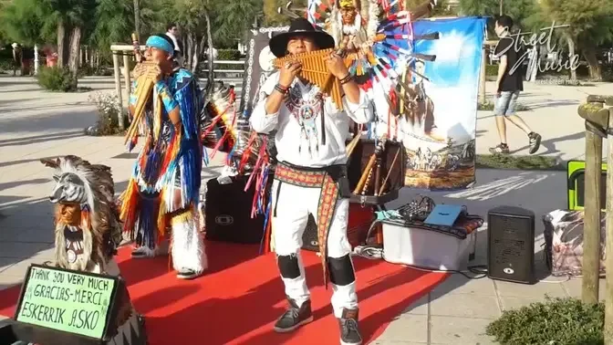 El Condor Pasa (Andy Williams), Played by a Peruvian Band in San Sebastián, Spain