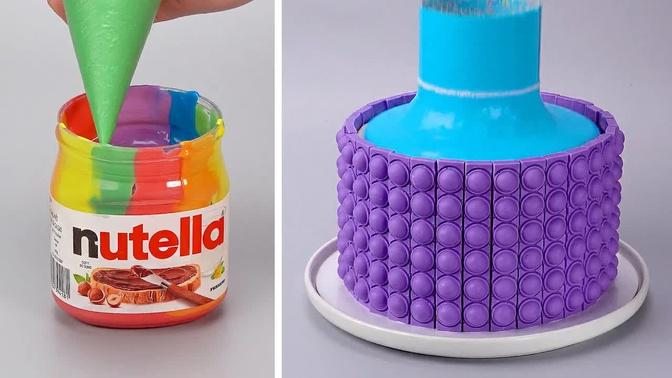 10+ Best Satisfying Rainbow Cake Ideas | How To Make Cake Decorating Tutorials For Any Occasion