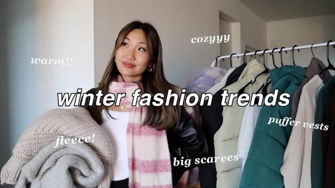WINTER FASHION TRENDS (casual and warm trends!)