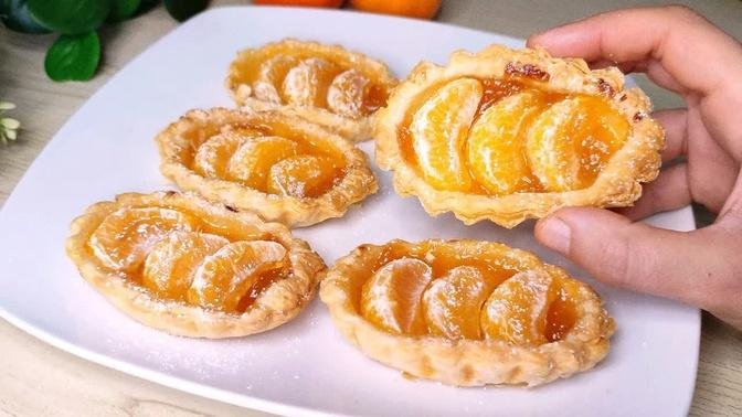 take 2 tangerines and make this delicious dessert,in 5 minutes you will make it every day