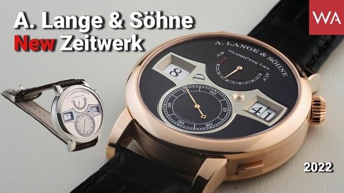 A. Lange & Söhne ZEITWERK. The second generation of the digital watch with a mechanical heart.