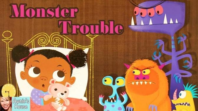📚 Kids Book Read Aloud: MONSTER TROUBLE! by Lane Fredrickson and Michael Robertson