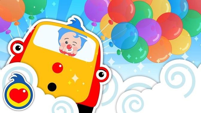 The Balloons Song ♫ + More Nursery Rhymes & Kids Songs ♫ Plim Plim