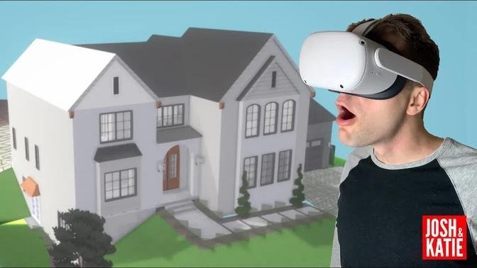 We built our house into a VR Level...
