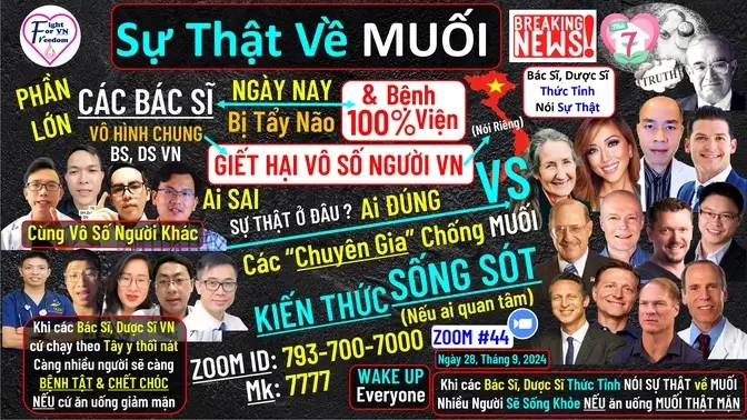 #44 BS CHỐNG MUỐI VS YÊU MUỐI (FULL ZOOM)