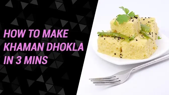 How To Make Tasty Khaman Dhokla In Minutes Lockdown Recipe Best Dhoklas In Minutes