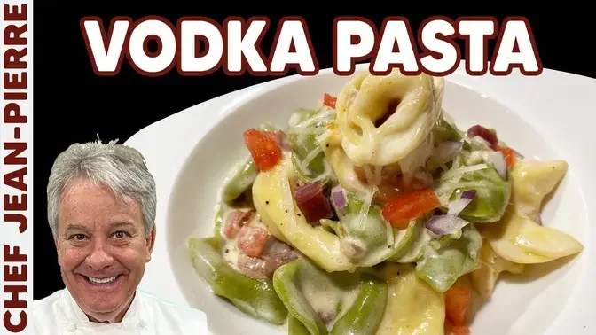 The Best Vodka Pasta Recipe! | Chef Jean-Pierre