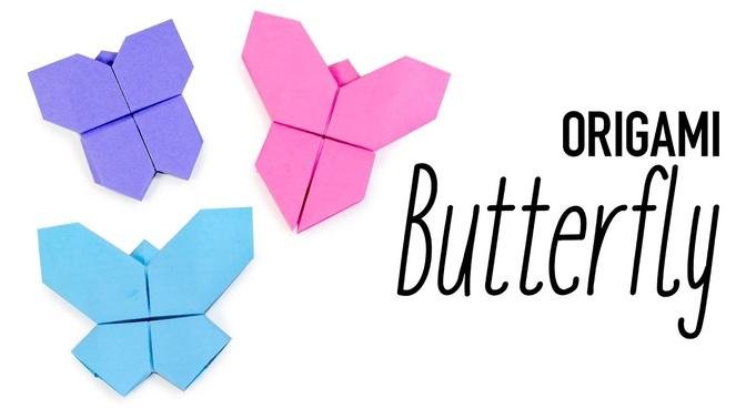 Origami Butterfly Tutorial - 3 Versions - DIY - Paper Kawaii
