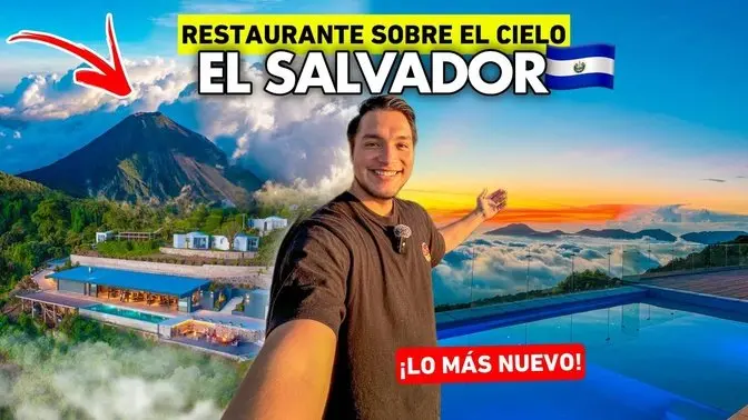 Así es el NUEVO RESTAURANTE “SOBRE EL CIELO” en El Salvador 🇸🇻😱 Dos Alas 🌥️