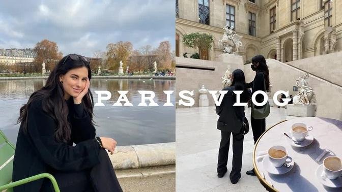 a week in paris | visiting the louvre, dinner parties, going out
