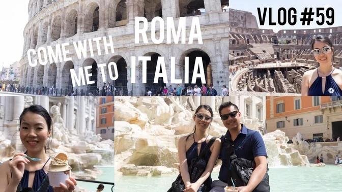 VLOG #59: COME WITH ME TO ROME! 🇮🇹 | FashionablyAMY