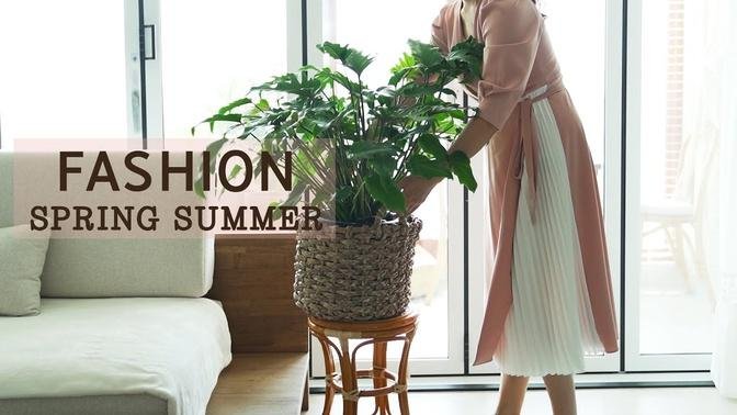Spring Fashion Vlog Brightly like Spring _ Spring Dress _ Lace Blouse