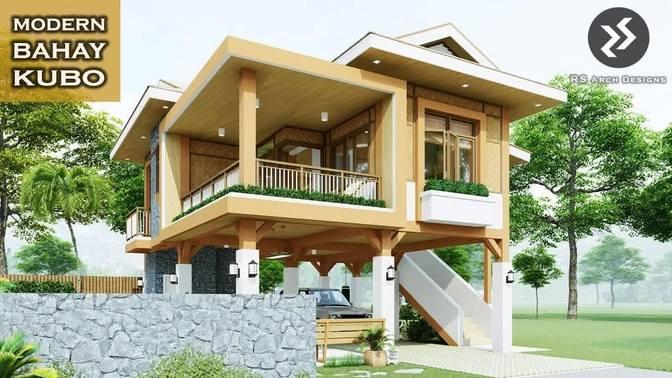 Elevated Native House Modern Bahay Kubo With Infinity POOL Amakan   672 