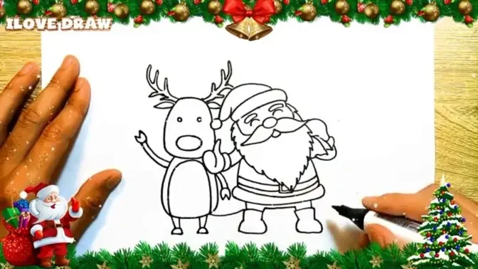 Ông già Noel là một biểu tượng vô cùng quen thuộc trong mùa lễ hội Noel. Vậy làm thế nào để có thể vẽ được ông già Noel đơn giản mà không mất nhiều thời gian và công sức? Hãy cùng xem hình ảnh và học hỏi cách vẽ nhé.