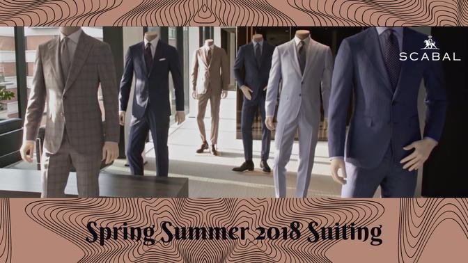 SCABAL SPRING SUMMER 2018 SUITING