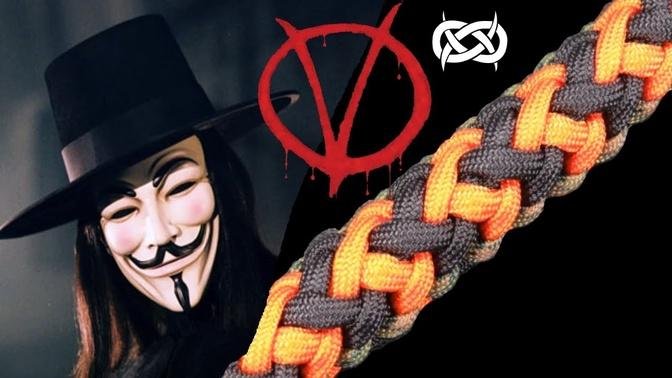 How to make a Vendetta Bar Paracord Bracelet