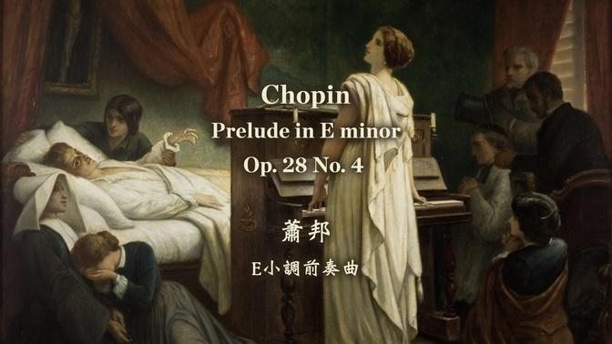 萧邦 Ｅ小调前奏曲
Chopin: Prelude Op. 28 No. 4 in E minor