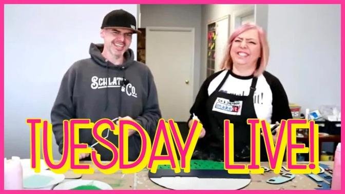 Tuesday LIVE!  Small Layered Cathedral Arch Windows