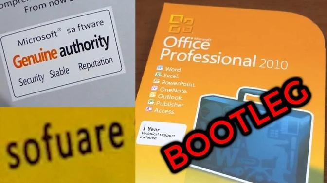 Another Microsoft Office Bootleg - Unboxing & Scam Investigation 