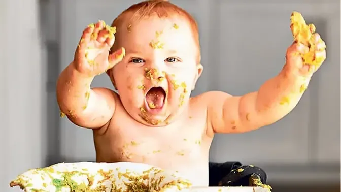 Funny Baby Loves Food - Babies Eating Compilation #GJWbabies