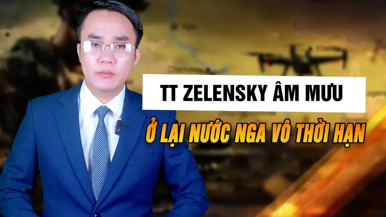 TT Zelensky âm mưu ở lại nước nga vô thời hạn || Bàn Cờ Thế Sự