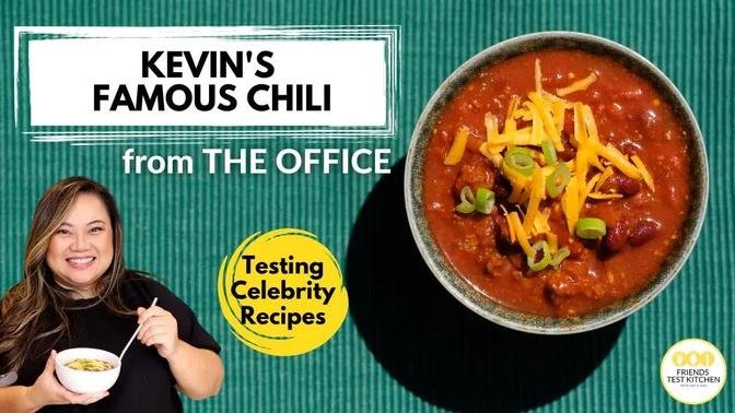 Testing THE OFFICE Kevin's Famous Chili