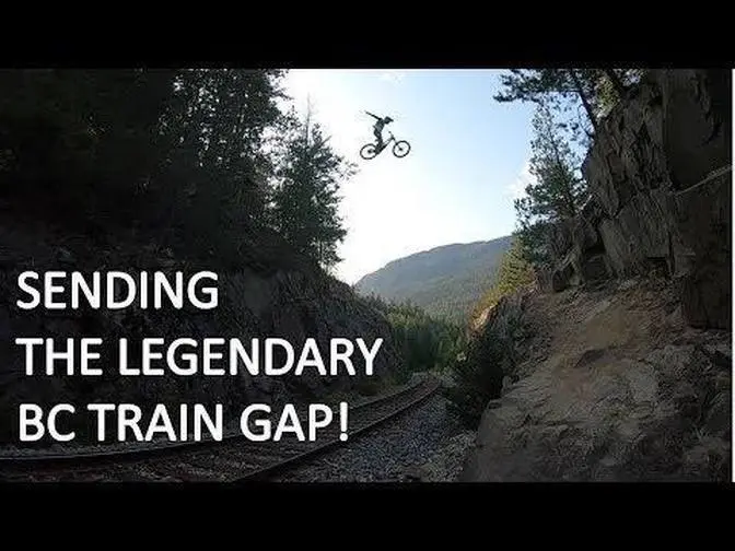 Jumping THE Famous Train Gap