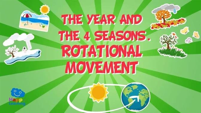 THE YEAR AND THE 4 SEASONS | Educational Videos for Kids
