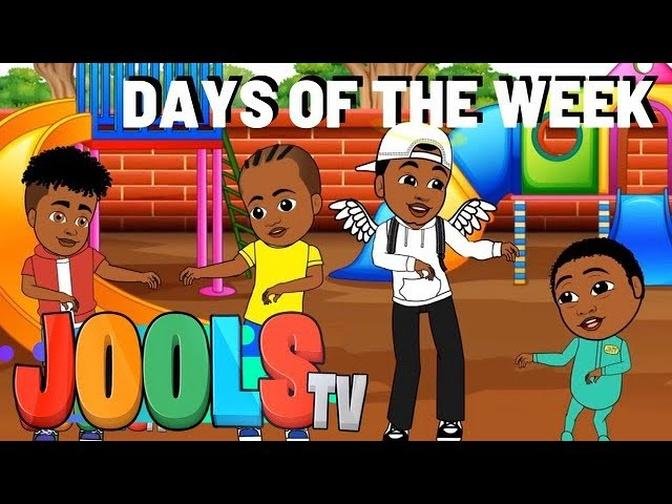 Days Of The Week | Nursery Rhymes + Kids Songs | Jools TV Trapery Rhymes