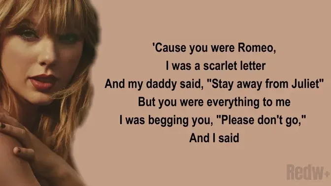 Taylor Swift - Love Story (Lyrics)