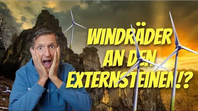 Schock! Es sollen Windräder an den Externsteinen gebaut werden!