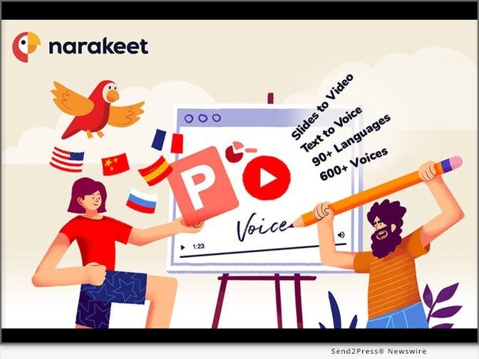 Launching a new way to convert subtitles to audio using text-to-speech AI voice generators, Narakeet makes it simple to tailor videos to global audiences