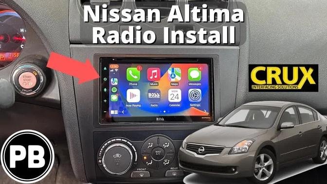 2007 - 2013 Nissan Altima Radio Install