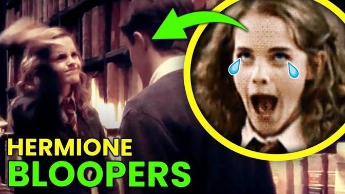 Harry Potter: Hermione Granger Hilarious Bloopers Vs Actual Scenes ...