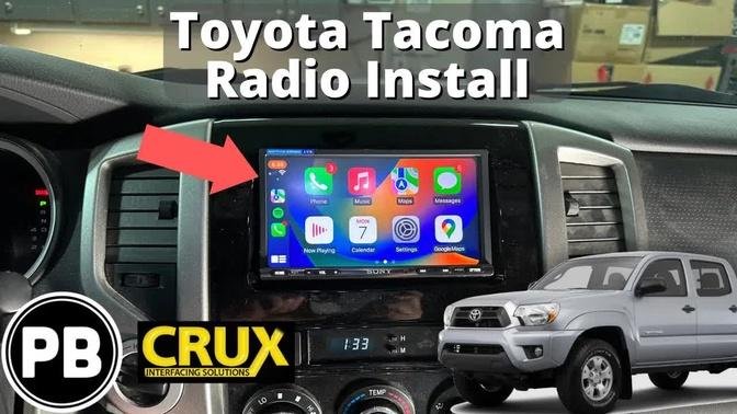 2005 - 2015 Toyota Tacoma Radio Install