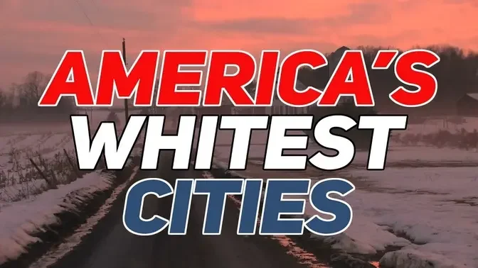 The 10 WHITEST CITIES in AMERICA