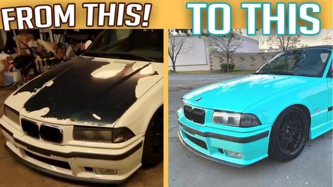 REVIVING AN E36 M3 BMW IN 8 MINUTES!