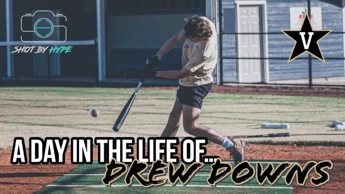 A Day In The Life Of A Vandy Baseball Commit DREW DOWNS Class Of 2024 Outfielder