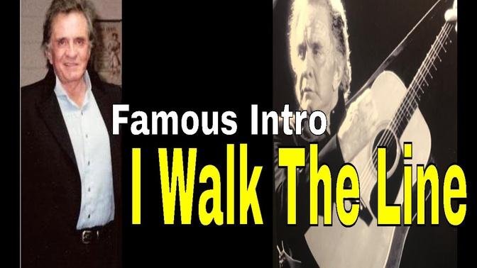 Learn the INTRO- I Walk The Line [Fingerstyle Guitar Lesson]