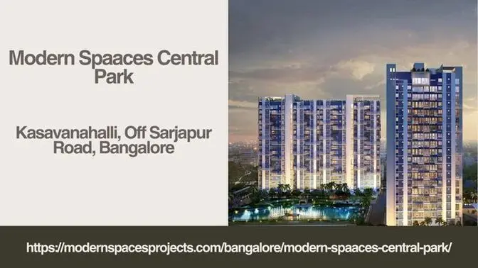 Modern Spaces Central Park | 2 & 3 BHK Homes in a Natural Oasis