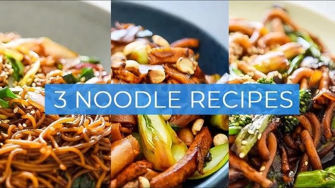 3 easy Noodle Recipes you can really DISH OUT