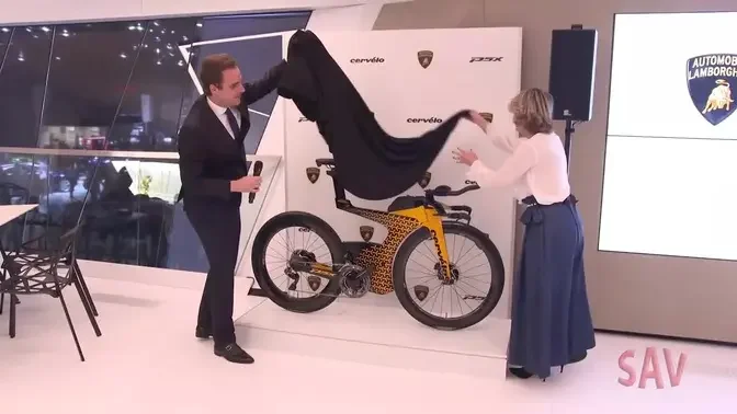 Lamborghini Bicycle P5X Cervélo, Unveiling //GMS2018//