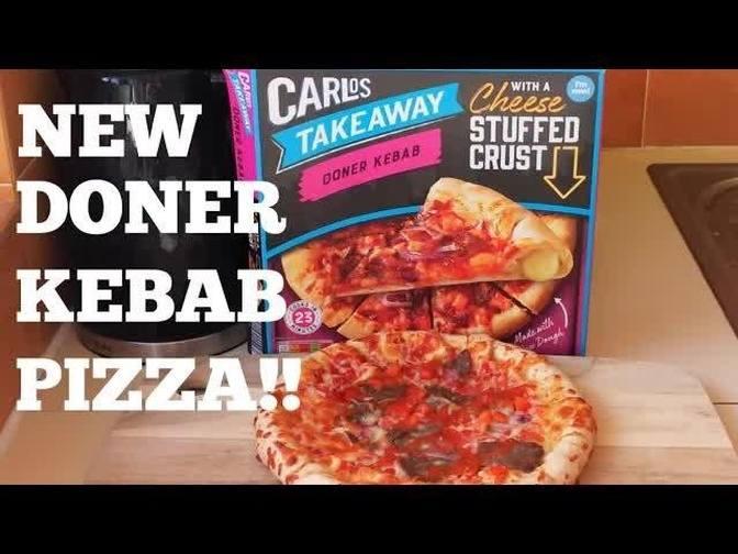 ALDI NEW TAKEAWAY DONER KEBAB PIZZA | Food Review