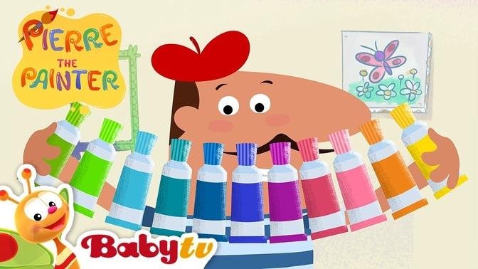 Pierre the Painter | Nursery Rhymes & Songs for kids | BabyTV