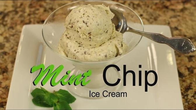 Healthy Mint Chocolate Chip Ice Cream With All Natural Ingredients | Rockin Robin